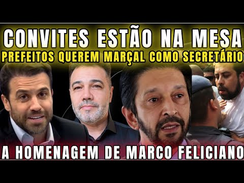 URGENTE PREFEITOS QUEREM MARÇAL COMO SECRETÁRIO EM VÁRIAS CIDADES PELO PAÍS! CONVITES ESTÃO NA MESA