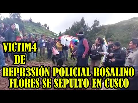 ROSALINO FLORES LO QUE NO SE VIO DE SU SEP3LIO EN SU TIERRA CONCHACCALLA CUSCO ..