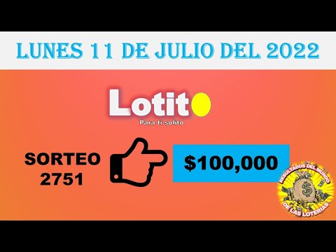 RESULTADOS SORTEO LOTTO DEL LUNES 11 DE JULIO DEL 2022 /LOTERIA DE ECUADOR/