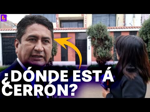 Vladimir Cerrón tras sentencia a prisión: Exgobernador regional no aparece en su casa de Huancayo