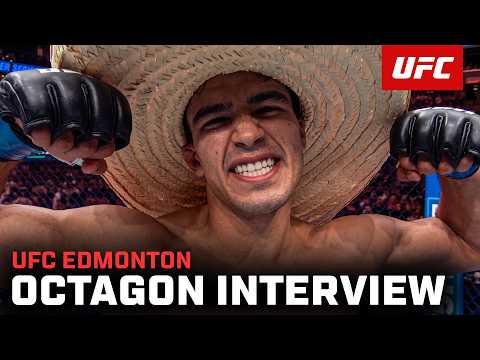크리스티안 페레즈의 옥타곤 인터뷰 | UFC Edmonton
