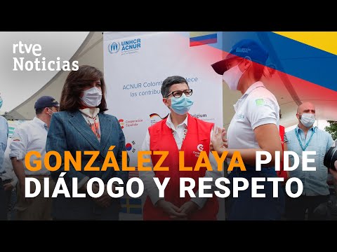 MADURO ordena revisar TODA la RELACIÓN con España por la visita de González Laya a COLOMBIA I RTVE