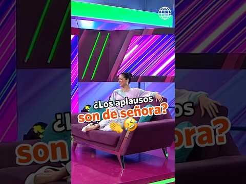 MÁS ESPECTÁCULOS | Los aplausos no son de señora, ¿oki? | #shorts