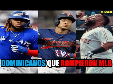 VLADY JR, CARLOS SANTANA, JORGE POLANCO ¡LOS MEJORES! - DOMINICANOS QUE ROMPIERON MLB