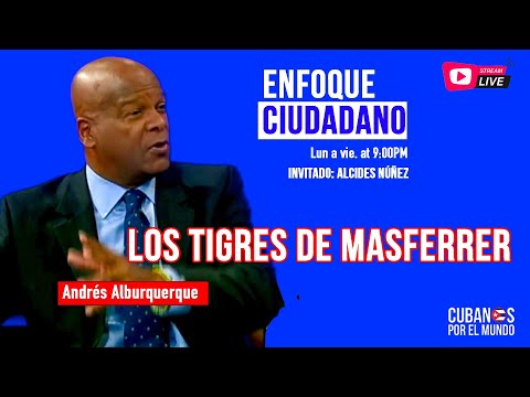 #EnVivo | #EnfoqueCiudadano Andrés Alburquerque: Los Tigres de Masferrer con Alcides Núñez.