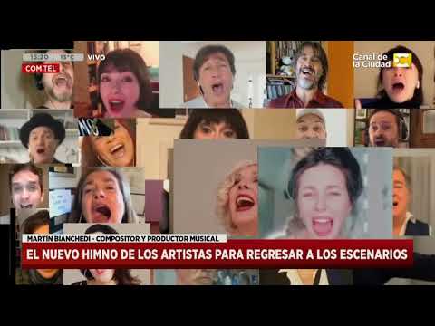 El nuevo Himno de los artistas para regresar a los escenarios en Hoy Nos Toca