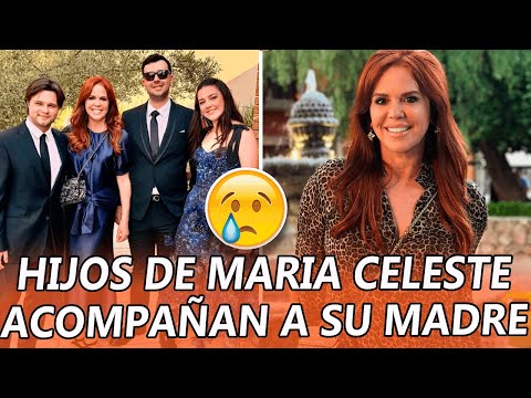 Hijos de María Celeste Arrarás ACOMPAÑAN a su MADRE en este importante momento