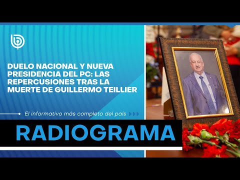 Duelo nacional y nueva presidencia del PC: las repercusiones tras la muerte de Guillermo Teillier