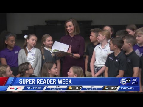 WATE’s Lori Tucker helps kick off Super Reader Week