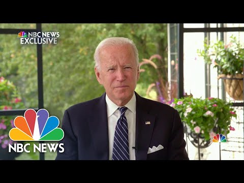One-on-One With Joe Biden Ahead of Tuesday’s Debate | NBC Nightly News