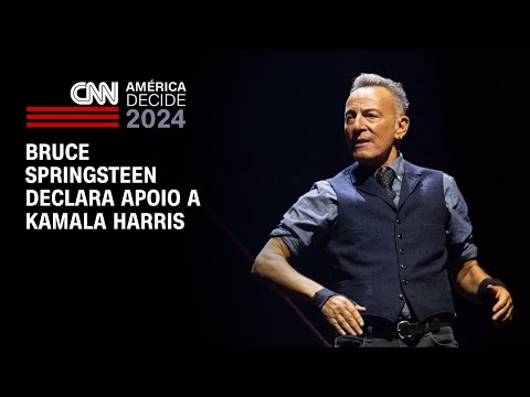 Bruce Springsteen declara apoio a Kamala Harris | CNN PRIME TIME