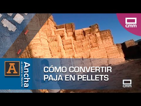 En Villar de Domingo García convierten la paja en pellets | Ancha es Castilla-La Mancha