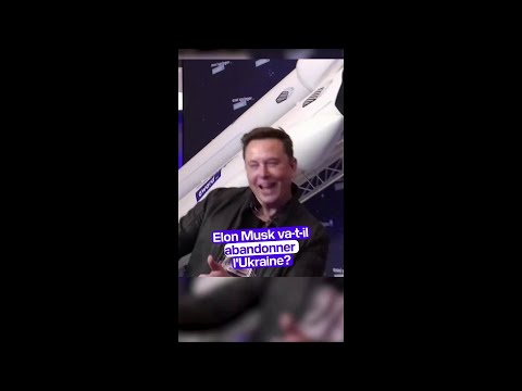 Elon Musk ne veut plus payer pour fournir ses satellites Starlink à l’Ukraine