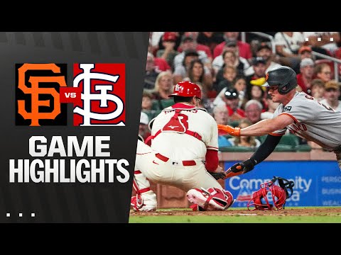 Giants vs. Cardinals Game Highlights (9/6/25) | MLB Highlights