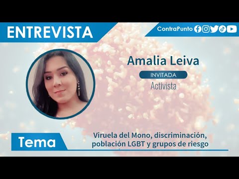 Viruela del Mono: Amalia Leiva desmitifica estigmas contra población LGBT