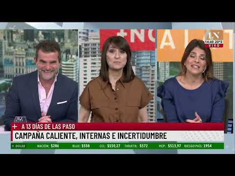 Campaña caliente, internas e incertidumbre; el pase entre María Laura Santillán y Paulino Rodrígues
