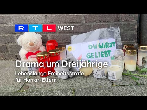 Drama um Dreijährige: Lebenslange Freiheitsstrafe für Horror-Eltern | RTL WEST, 15.05.2024
