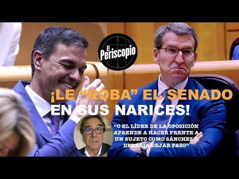 ¡SA?NCHEZ LE ROBA EL SENADO A FEIJO?O EN SUS NARICES!