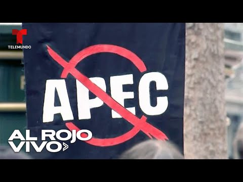 EN VIVO: Protesta en San Francisco contra la Cumbre de APEC I Al Rojo Vivo