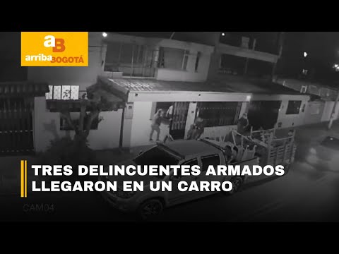 Intento de robo de camioneta en Engativá: familia se salvó gracias a un control remoto | CityTv