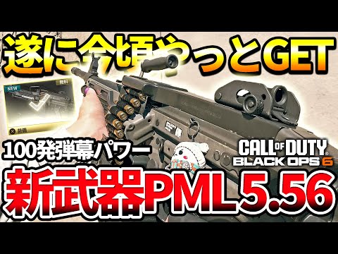 【COD:BO6】遂に今頃やっとGETした新武器の『PML 5.56』のノンアタパワーがコレww【頭3発キル】