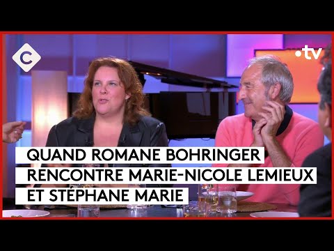 Romane Bohringer, Stéphane Marie et Marie-Nicole Lemieux - C à vous - 02/10/2023