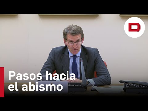 Feijóo alerta que con Sánchez cualquier «paso hacia el abismo» es posible