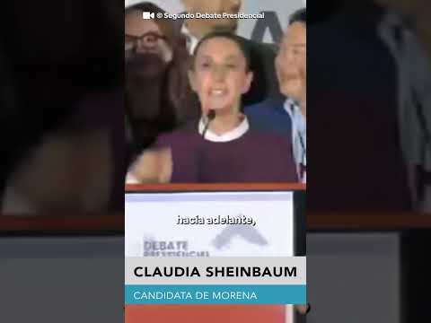 Claudia Sheinbaum se proclama ganadora de debate: El 2 de junio también lo vamos a ganar