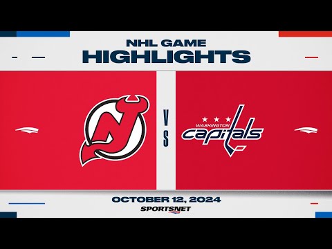 NHL Highlights | Devils vs. Capitals - October 12, 2024