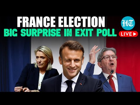 LIVE | France Election Surprise: Left Alliance Leads, Marine Le Pen 3rd After Macron - Exit Poll