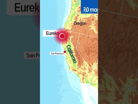 California earthquake triggers tsunami warning