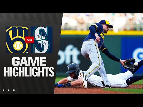 Brewers vs. Mariners Game Highlights (7/21/25) | MLB Highlights