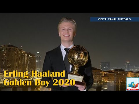 Erling Haaland gana el Golden Boy 2020 al mejor futbolista U21 del año