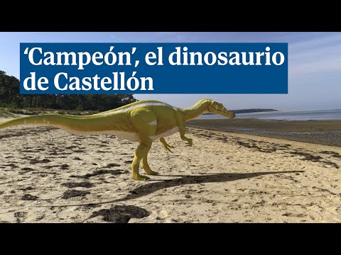 Así es 'Campeón', el nuevo tipo de dinosaurio que se ha descubierto en Castellón