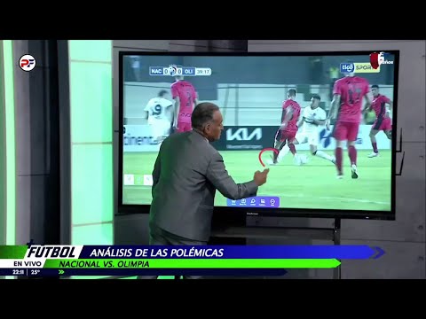 Jugadas Polémicas de Nacional [0] vs Olimpia [1] - MAS FUTBOL Y LA POLÉMICA DT (22 | Abril | 2024)