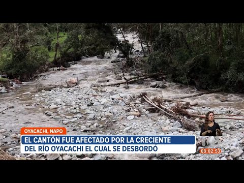 Pérdidas económicas cuantiosas en la parroquia Oyacachi, en El Chaco