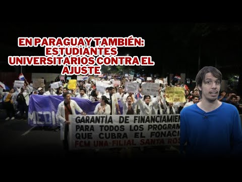 LUCHA por la UNIVERSIDAD PUBLICA en PARAGUAY