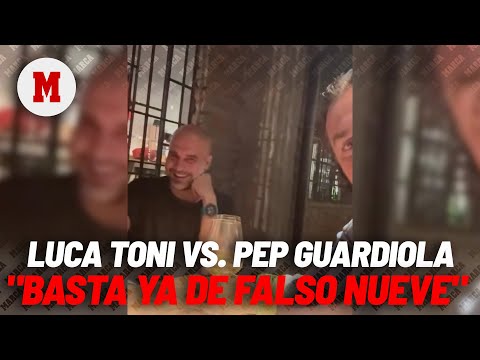 Guardiola a Luca Toni: Me gustan los delanteros centro... ¡pero tienen que ser buenos!I MARCA