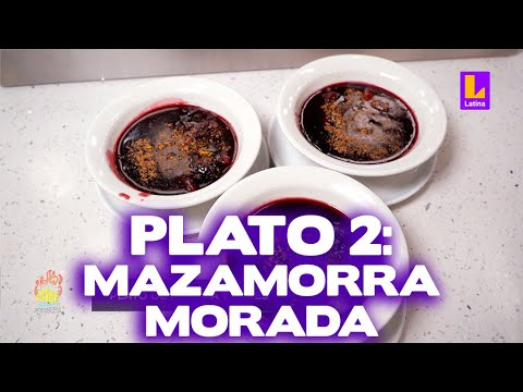 El Gran Chef Famosos PROGRAMA 8 de enero | Plato dos: Mazamorra Morada | LATINA