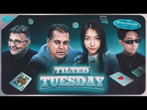 New Video from Hustler Casino Live: C Ye, Francisco, KGao & Big Mike Play THE ANTE GAME - Commentary by DGAF