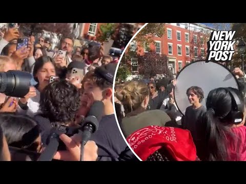 Timothée Chalamet makes surprise appearance at NYC lookalike contest just as cops break it up