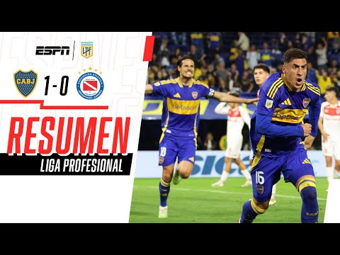 EL XENEIZE DE HERRÓN SUPERÓ AL BICHO EN LA BOMBONERA | Boca 1-0 Argentinos Juniors | RESUMEN