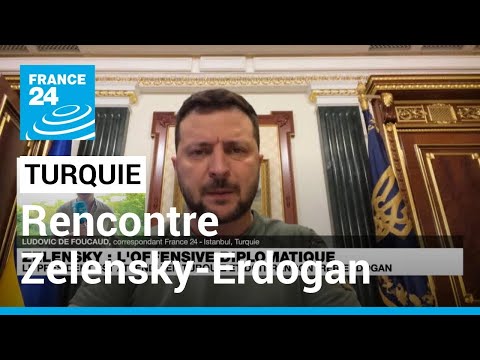 Rencontre Zelensky-Erdogan : Il sera notamment question de l'accord céréalier • FRANCE 24