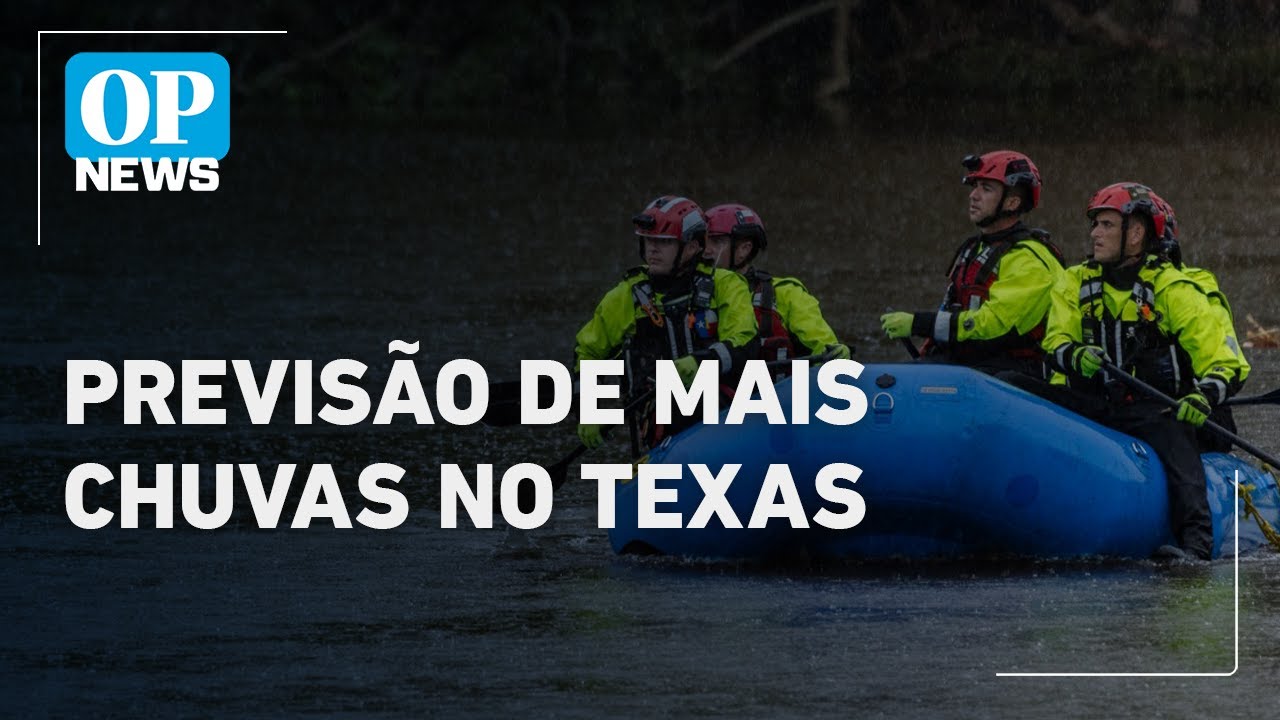 Inundação no Texas: região afetada tem previsão de mais chuvas entre segunda e terça | O POVO NEWS