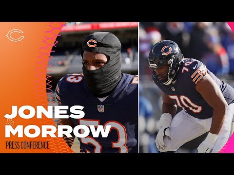 Jones, Morrow assess their progression this season | Chicago Bears video clip