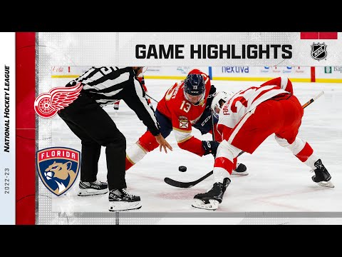 Red Wings @ Panthers 12/8 | NHL Highlights 2022