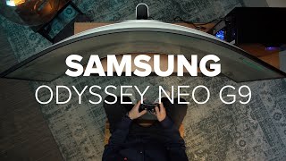 Vidéo-Test : Samsung Odyssey Neo G9 im Test: Der beste Gaming-Monitor?