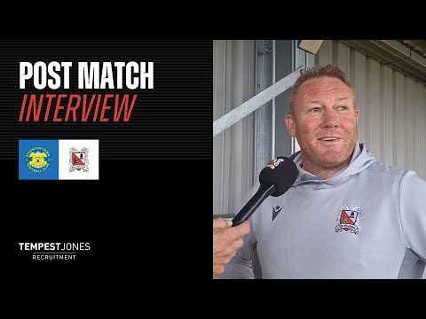Stockton Town Post Match Interview: Steve Watson