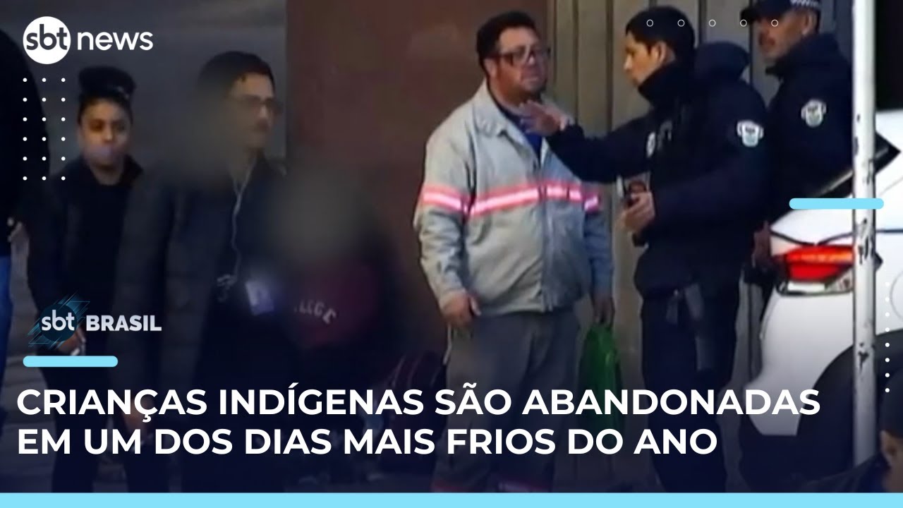 Polícia identifica responsáveis por abandono de crianças indígenas no RS | SBTBrasil