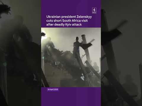Deadly missile and drone attack on Kyiv